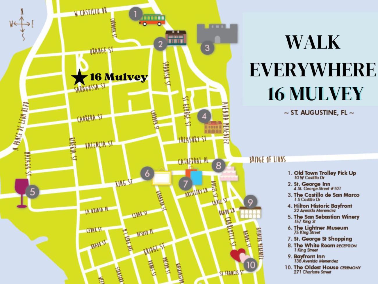 Villa Mulvey #1 St. Augustine Εξωτερικό φωτογραφία